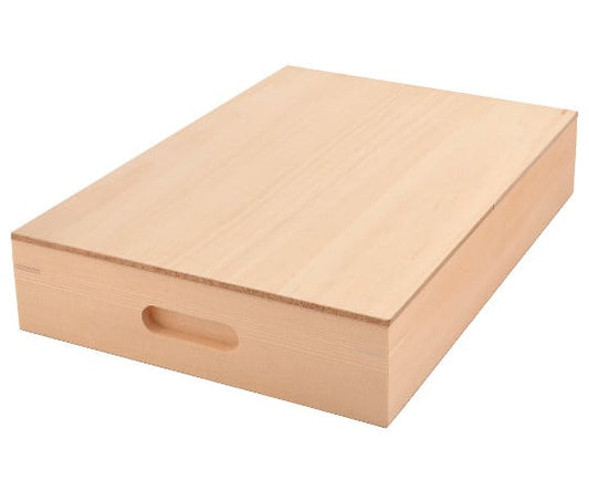 Plain wood Namabune storage box PR1075 1 piece