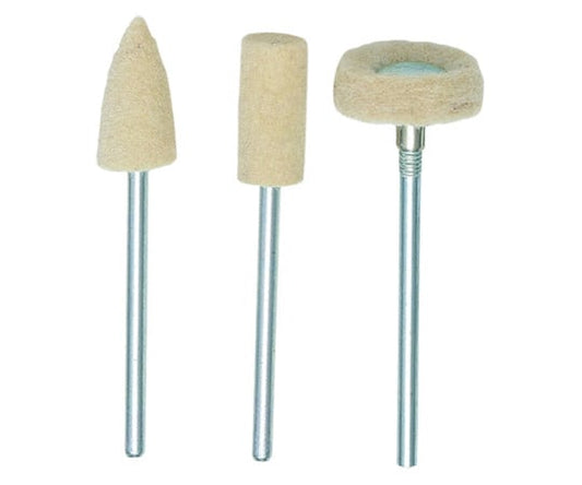 PROXXON Pure Wool Buff Set of 3 28800 1 Piece