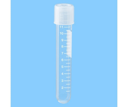멸균 투 포지션 튜브(눈금·기입 스페이스 첨부) 13mL 1상자(25개×20봉투입)