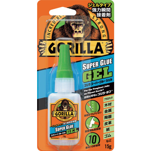 KURE Gorilla Super Glue Gel 15g NO1786 1 bottle