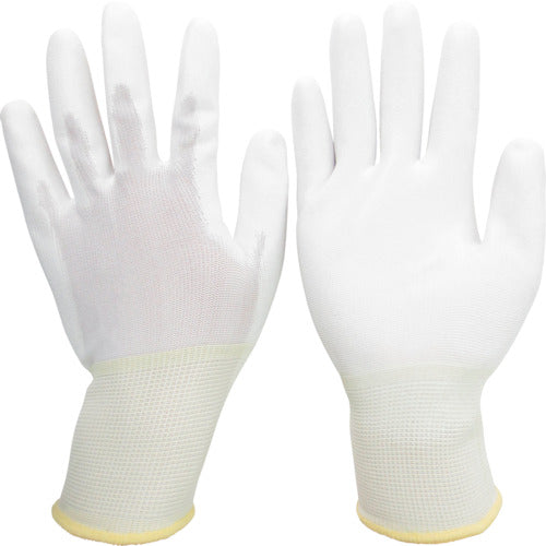 ミドリ安全　ポリエステル手袋　（手のひらコート）ＮＰＵ−１３０Ｎ　ＬＬ　１０双入　NPU-130N-LL　1 袋