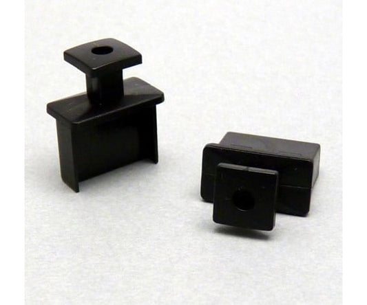 Connector protection cap for USB-A type (with knob) Black USBCAPK-B1-6 1 pack