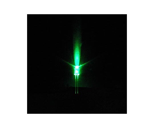 LED (5mm, green, high brightness, 3.2V, 20mA, 8500mcd) BL503G6CA3C01 1 piece