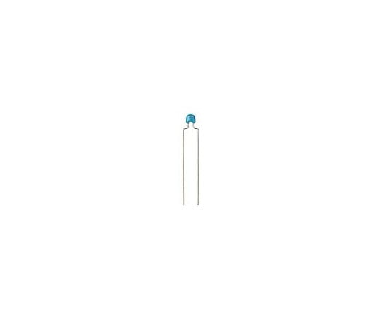 Multilayer ceramic capacitor, radial lead type, 50V, 0.1μF, RDER71H104K0K1H03B, 1 piece