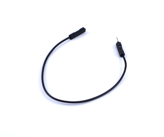 Breadboard jumper cord (male-female) 15cm black 10 pieces GB-JPM-10P15-K 1 set (10 pieces)
