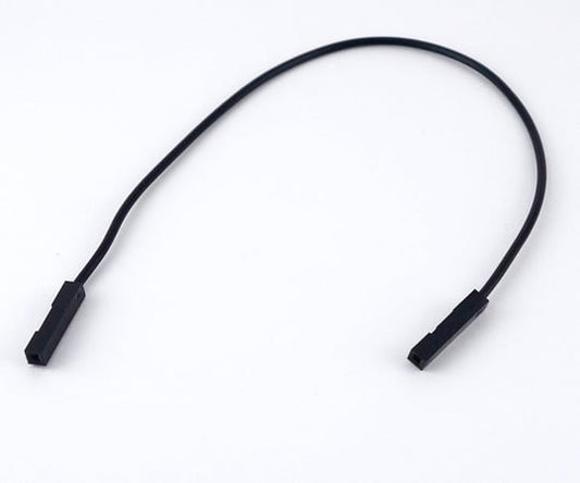 Breadboard jumper cord (female-female) 15cm black 10 pieces GB-JPF-10P15-K 1 set (10 pieces)
