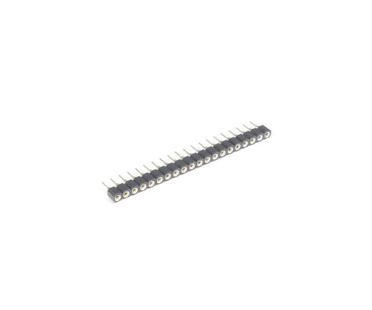 Round pin IC socket (20 pins x 1 row) 2.54mm pitch GB-ICS-2520PR 1 piece
