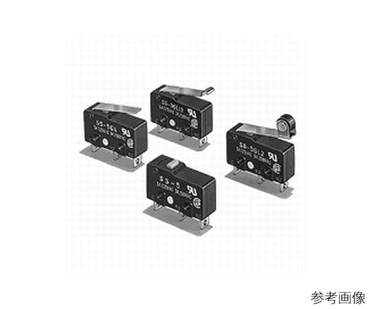 超小形基本スイッチ　10.1A　ヒンジ・ローラ・レバー形　SS-10GL2 1個