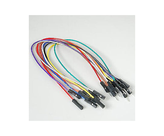 JP wire for breadboards 200mm x 10 pieces Male-female 20PS-MIX 1 piece