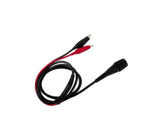 Coaxial cable BNC⇔Alligator clip (2 poles) LA06003 1 piece