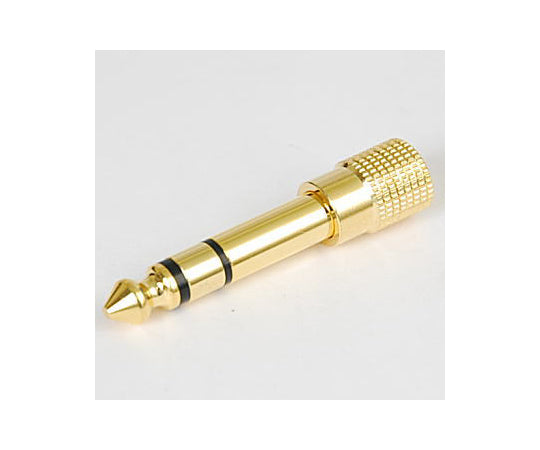 3.5Φ→6.3Φ스테레오 변환 어댑터 금도금 JL3.5JST-6.3PST 1개