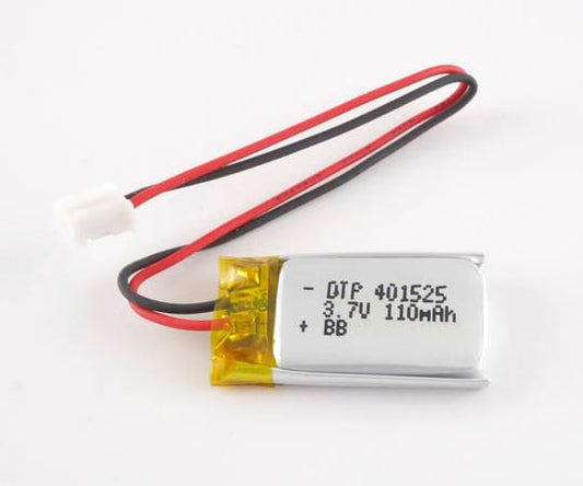 リチウムイオンポリマー電池　3.7V　110mAh　DTP401525(PHR2) 1個