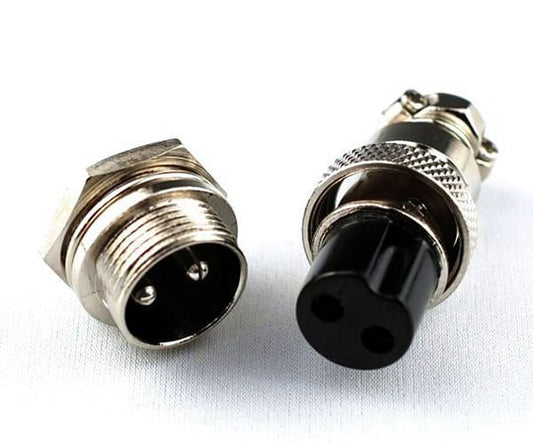 MIC connector set 2 poles GB-MIC2PRSET 1 set