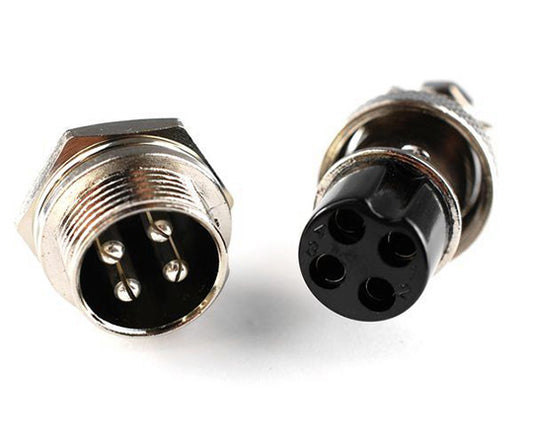 MIC connector set 4 poles GB-MIC4PRSET 1 set
