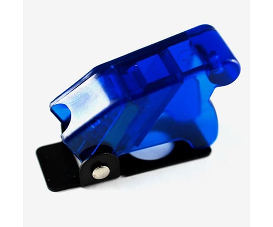 Toggle Switch Cover Clear Blue TSCOVER-BL 1pc