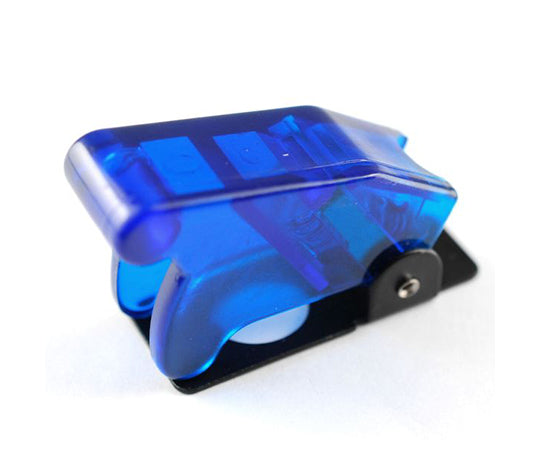 Toggle Switch Cover Clear Blue TSCOVER-BL 1pc