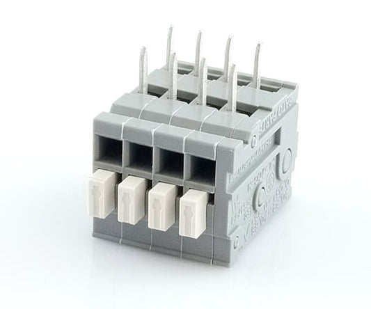 관통형 스크류리스 단자대 50V-3A (국내) 4극 ML-700-NV-4P 1개