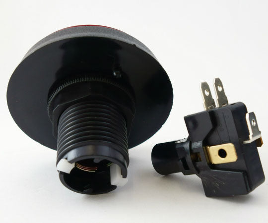 押しボタンスイッチ（モーメンタリ）赤　BPS60-RD 1個