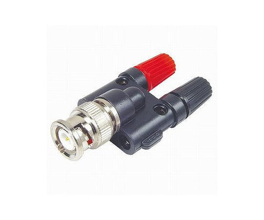 BNC変換コネクタ　BNCプラグ-ターミナル×2（RoHS対応）　AD-120-E 1個