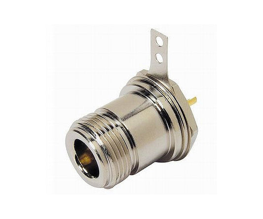 N-type nut-fastened panel receptacle NBR 1 piece