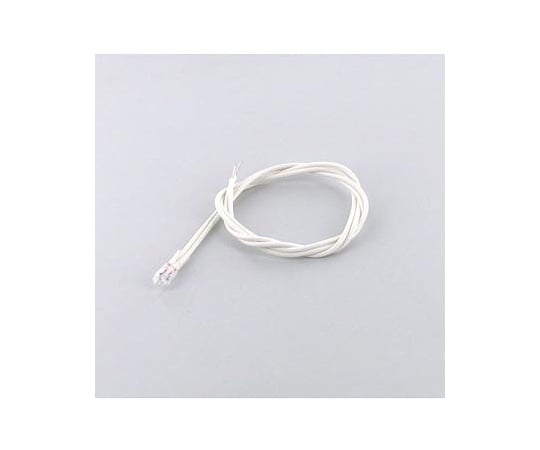 1 transparent wheat bulb with leads 6V