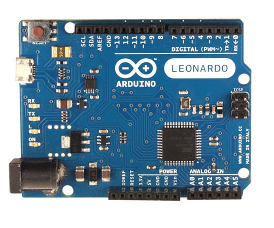 Arduino Leonardo (핀 소켓·핀 헤더 실장 완료) A000057 1개