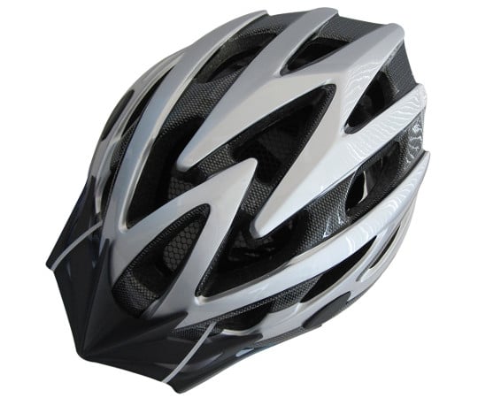 성인용 자전거 헬멧 실버 46270 1개