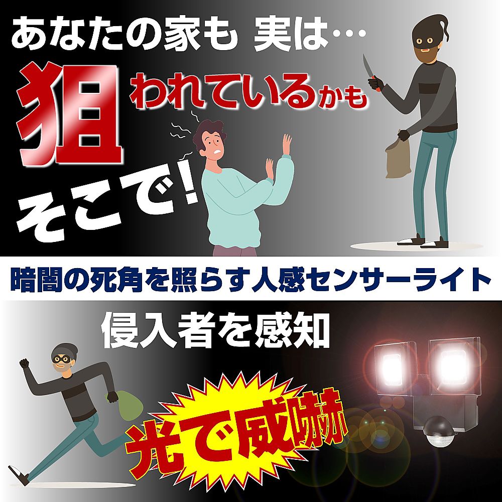 乾電池式　センサーライト　ESL-N112DC 1個