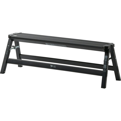 ＴＥＮＭＡ　アルミワイド踏み台１段　ブラック　812004249　1 台