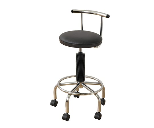 작은 주위 의자 (캐스터 포함) 블랙 CB-172 (BK) 1 다리