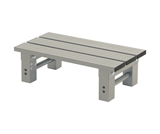 Aluminum step stool, 54cm, grey, YM-540S(GY) 1 unit