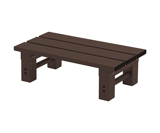 Aluminum step stool, 54cm, dark brown, YM-540S(DBR), 1 unit