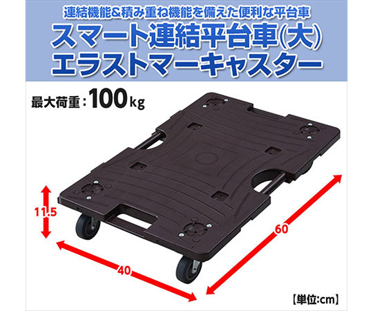 스마트 연결 평대차 다크 브라운 NTRL-E65(DB) 1대