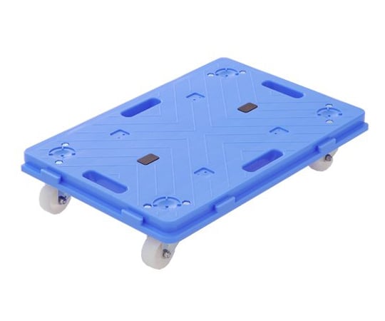 Articulated platform cart Rakusoukun Blue NA-011 1 unit