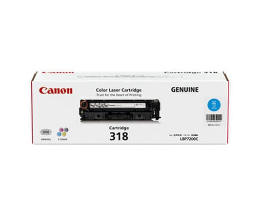 CANON　トナーカートリッジ318　シアン　2661B003　CRG-318CYN 1本