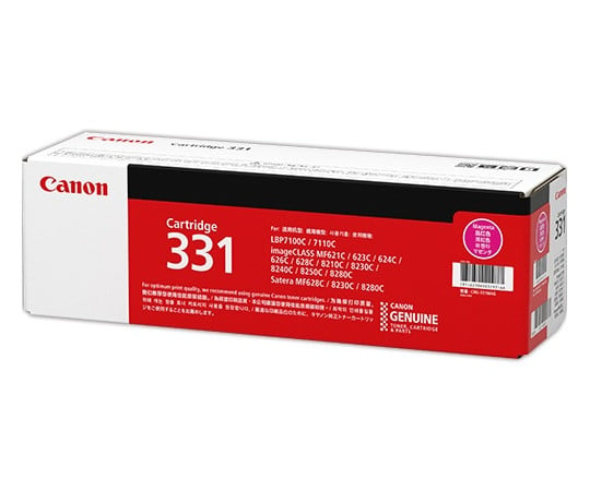 CANON　トナーカートリッジ331　マゼンタ　6270B003　CRG-331MAG 1本