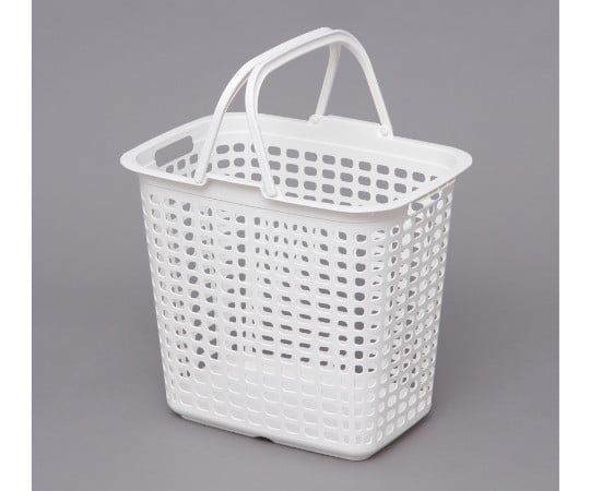 Laundry basket, pure white, LB-L, 1 piece