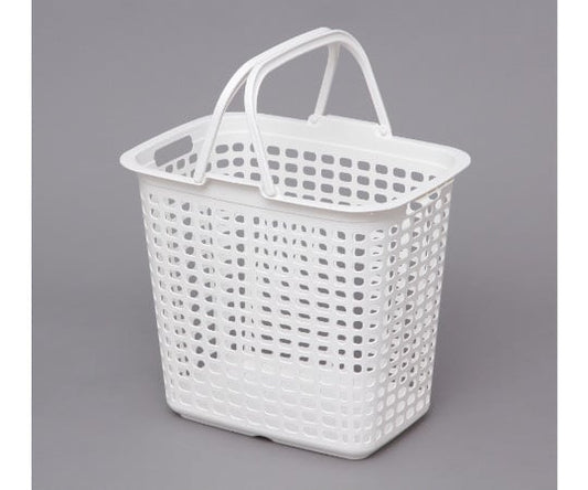 Laundry basket, pure white, LB-L, 1 piece