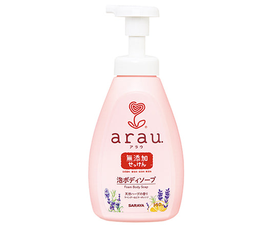 アラウ泡ボディソープ550mLポンプ付　25835 1本