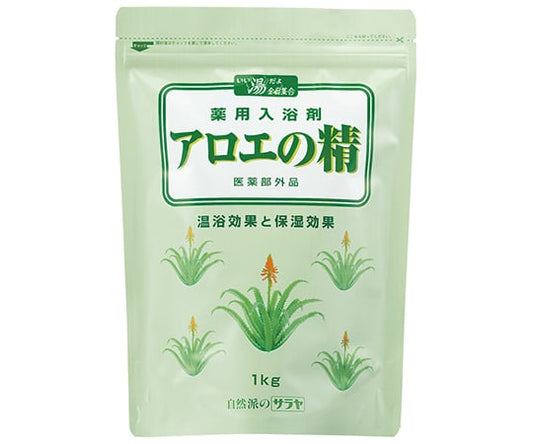 Medicinal bath salts Aloe essence 1kg with zipper 26920 1 piece