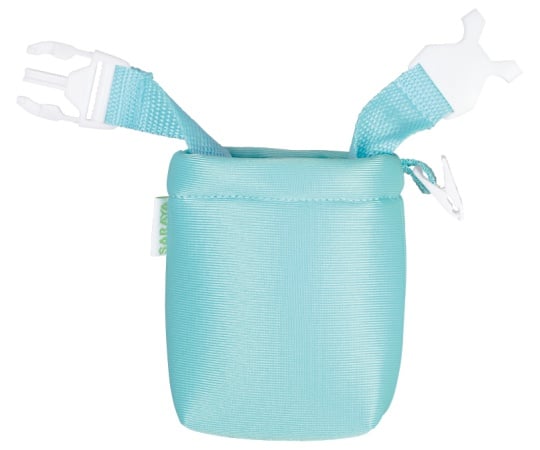 ジェル消毒携帯用ポシェット本体　BL　98446 1個