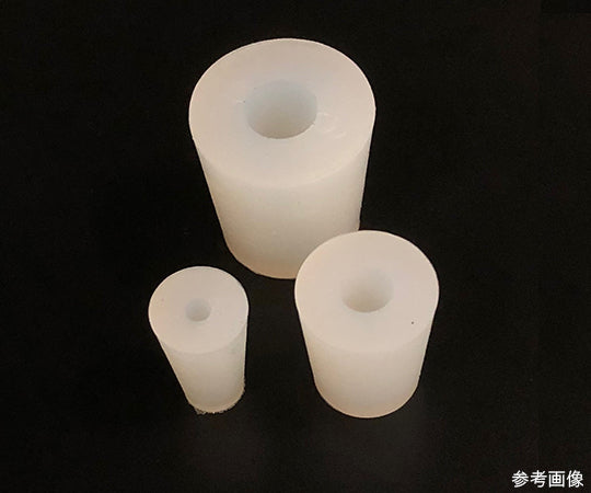 Silicone rubber stopper with hole No. 5 Φ10 1 piece