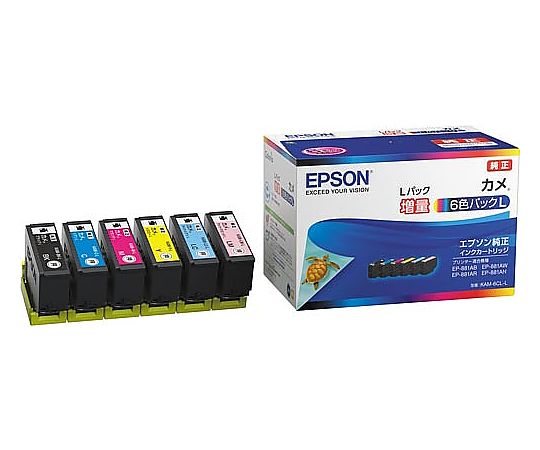 순정 잉크 6색 팩(증량) KAM-6CL-L 1팩(6색입)