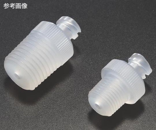 PCTFE　メス・ルアーロック継手　R1/8　NR0324-001 1個