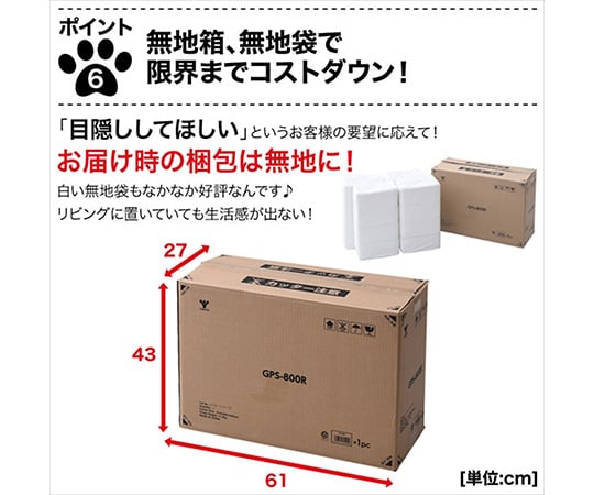 1回使い捨て 薄型ペットシーツ 1箱（100枚×4袋入）　GPS-400W 1箱(100枚×4袋入)