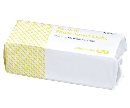 Recera　ペーパータオル　再生紙Light　小判　300枚入 1パック(300枚入)