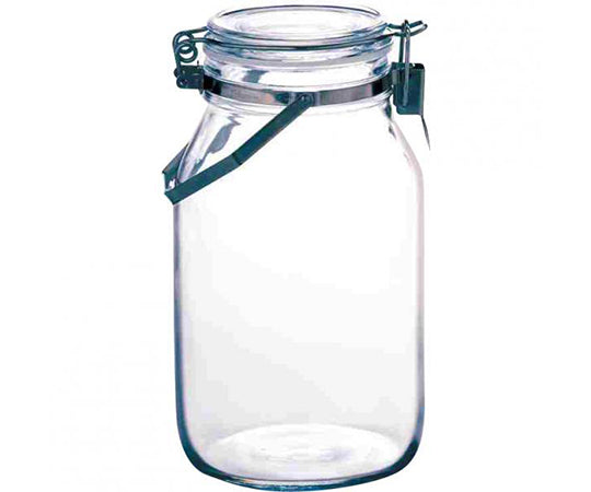 손잡이 부착 밀봉 병 2L 1개