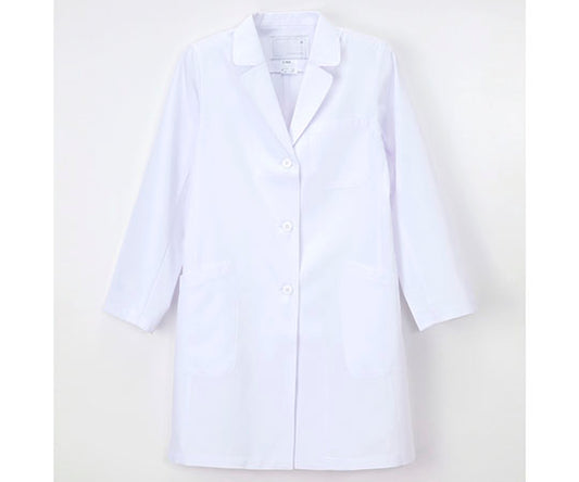 Women's single examination gown, white, L, KEX-5190, 1 piece