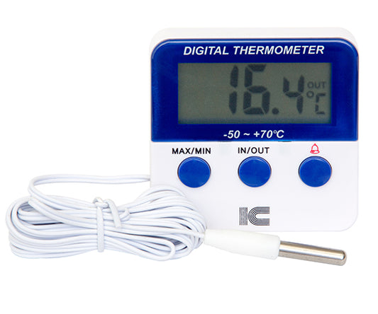 サーモ1025　デジタル最高最低温度計 1個