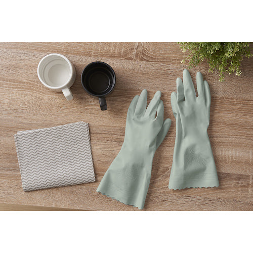 ＳＨＯＷＡ　塩化ビニール手袋　ナイスハンドＤＡＹＳ（デイズ）　Ｓサイズ　モスグリーン　NHDAYS-SG　1 双